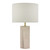 Nalani Table Lamp Pink & Marble Effect With Shade