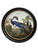 Audubons Louisiana Heron Black/Gold Round Frame - Sizes Available