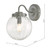 Laura Ashley Georgie Outdoor Wall Light Matt Grey Glass IP44