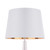 Emyr Silk Tapered Drum Shade Cream 40.5cm/16 Inch