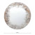 Vixen Round Mirror With Foxed Detail 80cm