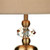 Edith Touch Table Lamp Antique Brass complete with Shade