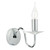 Pique Wall Light Polished Chrome Crystal