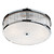 Aramis 3 Light Glass Flush