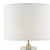 Ayesha Table Lamp White & Gold Base Only