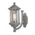 Brompton Outdoor Wall Light Matt Grey Glass IP43