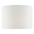 Ciara White Linen Drum Shade 33cm