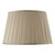 Degas Taupe Faux Silk Tapered Drum Shade 45cm