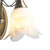 Doublet Wall Light Antique Brass Alabaster Glass