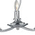 Elka 3 Light Pendant Satin Chrome