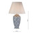 Ely Table Lamp Blue/White Base Only