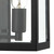 Era Outdoor Wall Light Black Glass IP44