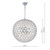 Fiesta 8 Light 50CM Pendant Polished Chrome