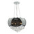 Giselle 5 Light Pendant Smoked & Clear Glass