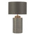 Igor Table Lamp Grey Shagreen Base Only