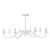 Irwin 8 Light Pendant Dual Mount White