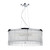 Japan 3 Light Pendant Polished Chrome Glass