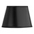Lexington Black Faux Silk Oval Shade 20cm