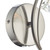 Luther Wall Light Satin Chrome Crystal