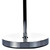 Luther 3 Light Floor Lamp Polished Chrome Crystal