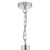 Lyon 5 Light Pendant Polished Chrome & Crystal