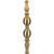 Madrid Floor Lamp Antique Brass With Shade