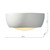 Milo Wall Light White Unglazed Ceramic Glass