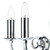 Murray 5 Light Dual Mount Pendant Polished Chrome