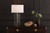 Osuna Table Lamp Natural Brass Glass With Shade