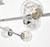 Taghrid 8 Light Semi Flush Polished Chrome