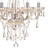 Raphael 5 Light Chandelier Champagne Crystal