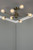 Seattle 8 Light Semi Flush Antique Brass