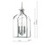 Senator 3 Light Pendant Polished Chrome