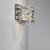 Seville 2 Light Wall Light Crystal Polished Chrome