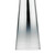 Smokey Easy Fit Pendant Graduated Chromed Glass