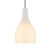 Soho 1 Light Pendant White