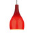 Soho 1 Light Pendant Red