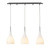 Soho 3 Light Bar Pendant White