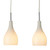 Soho 3 Light Bar Pendant White