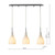 Soho 3 Light Bar Pendant White