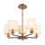 Tyler 5 Light Pendant Bronze Fitting Only