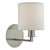 Tyler Wall Light Satin Nickel Fitting Only