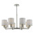 Tyler 8 Light Pendant Satin Nickel Fitting Only