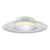 Worcester Small Flush White & Polished Chrome LED