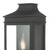 Vapour Coach Lantern Wall Light Black IP44