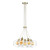 Apollo seven light pendant in butter brass - base only