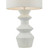 Bidelia Table Lamp Matt White With Shade