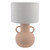 Urn Ceramic Table Lamp Terracotta With Shade