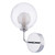 Feya Wall Light Polished Chrome & Clear/Opal Glass