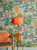 Toledo Table Lamp Satin Orange With Shade